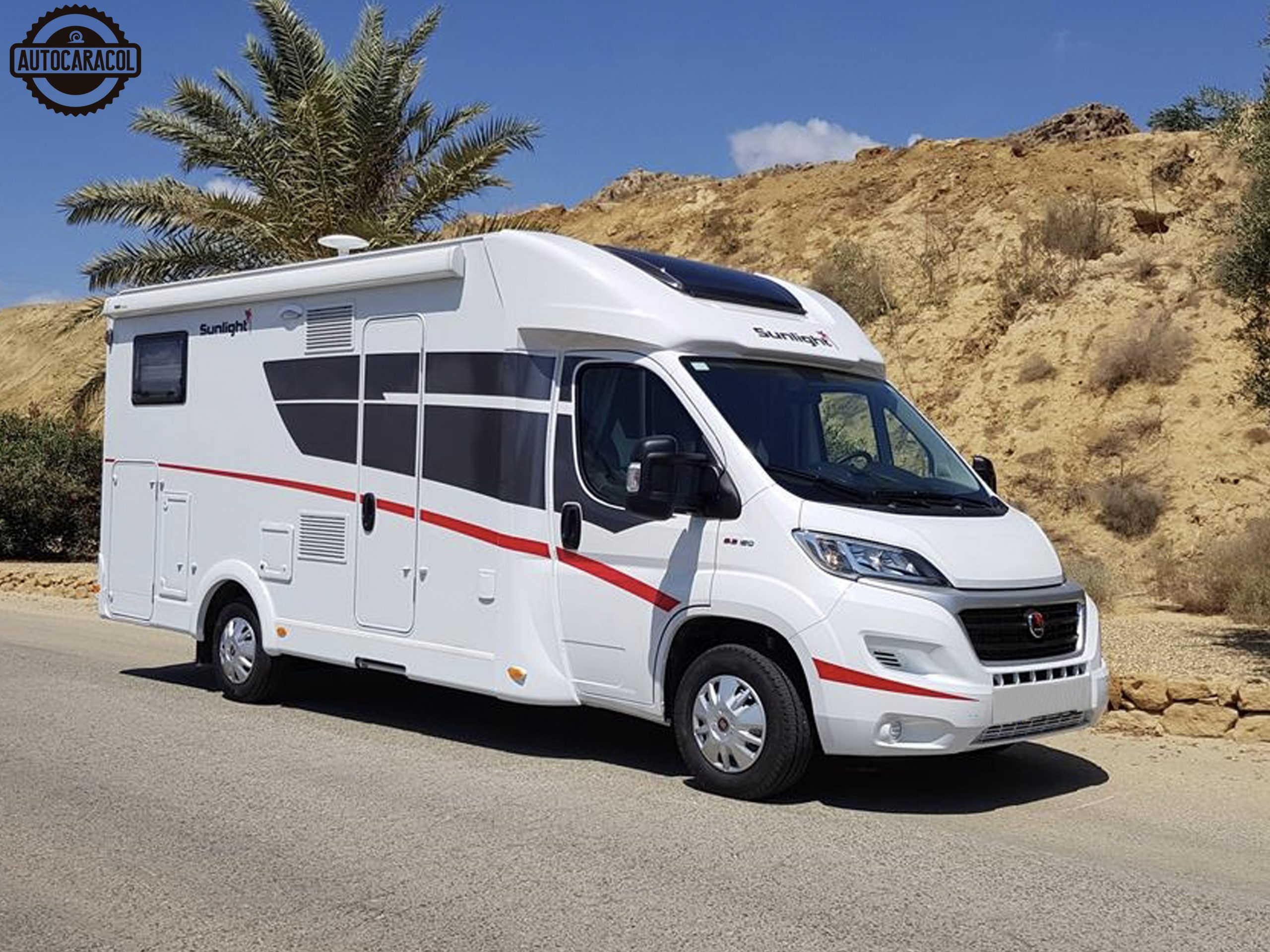 Autocaravana 4 Plazas Sunlight T65 - Autocaracol